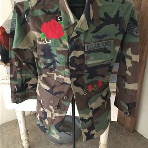 Repurposed OOAK Original Military Jacket